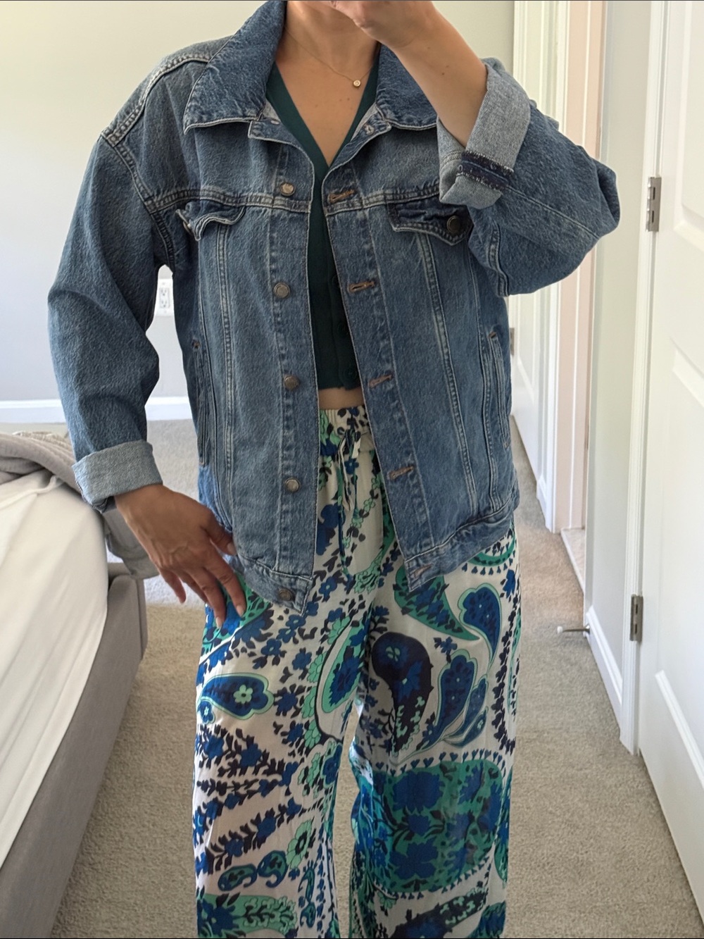 Zara Light Blue Denim Jacket